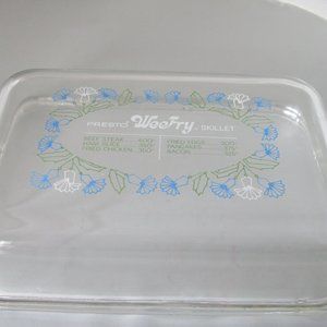 Vintage Presto Wee Fry Electric Skillet Replacement Glass Lid
